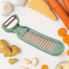Dual-Sided Vegetable Grater and Peeler Tool