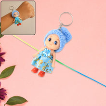 2-in-1 Kids Doll Rakhi cum Keychain